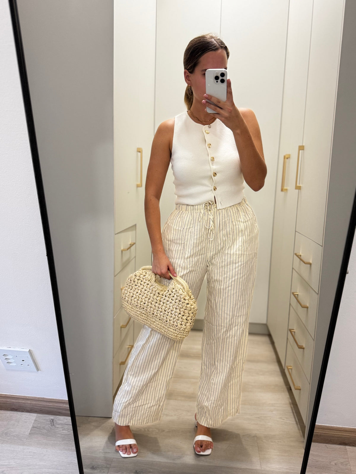UNIQ cream pants (X1)