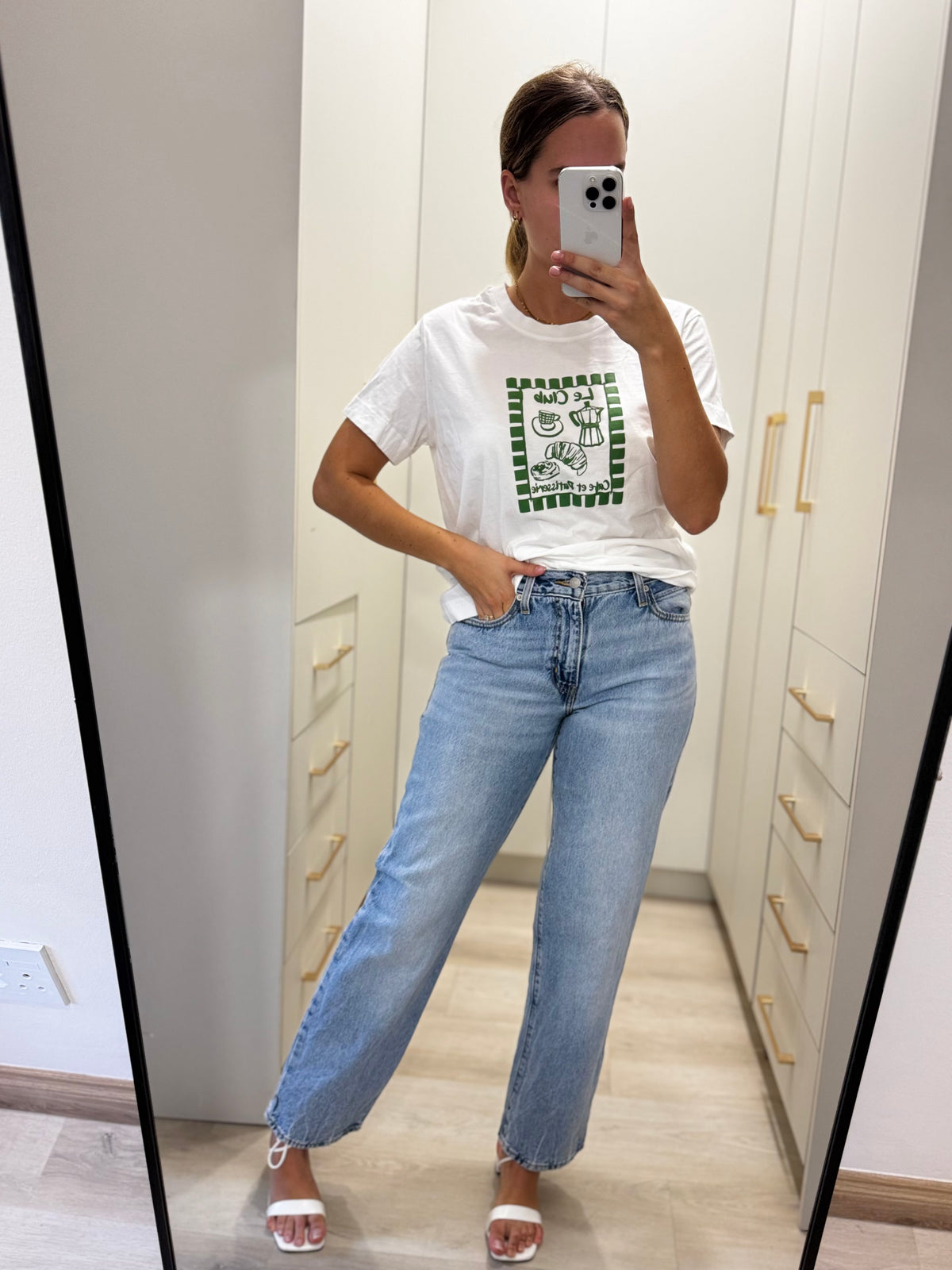 Woolworths white tee (X1)