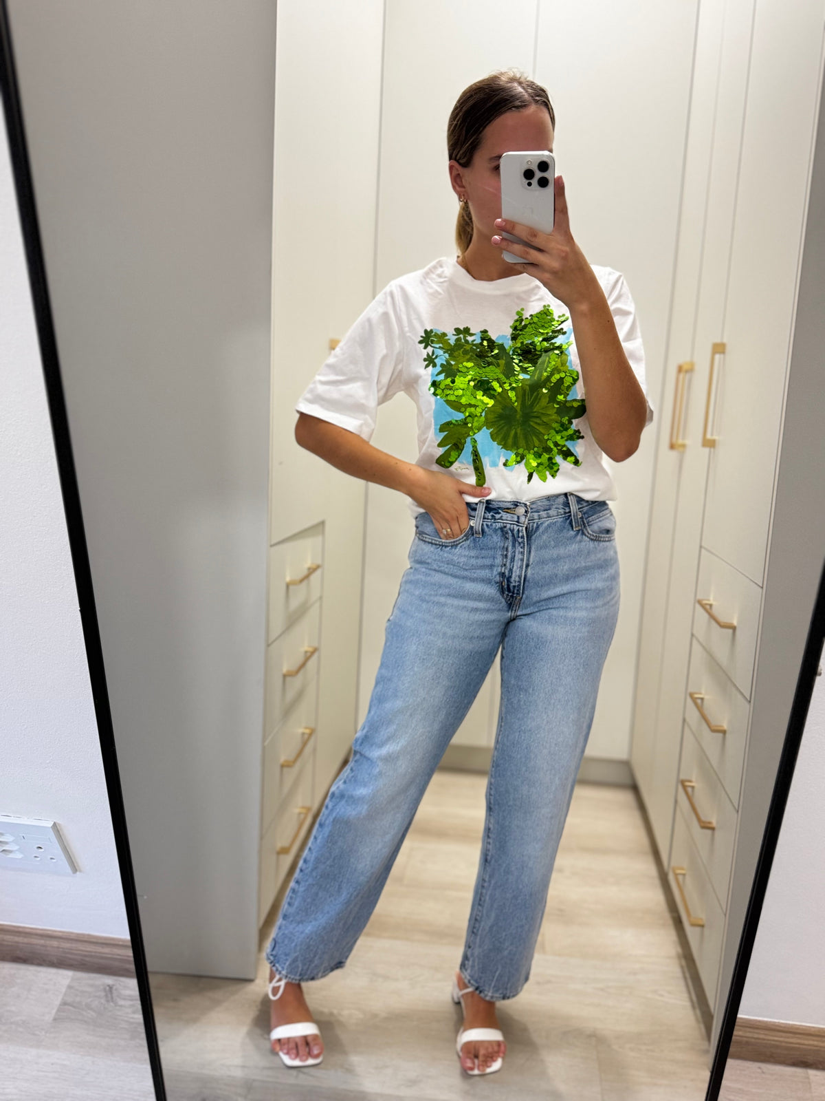 POETRY white tee (X1)