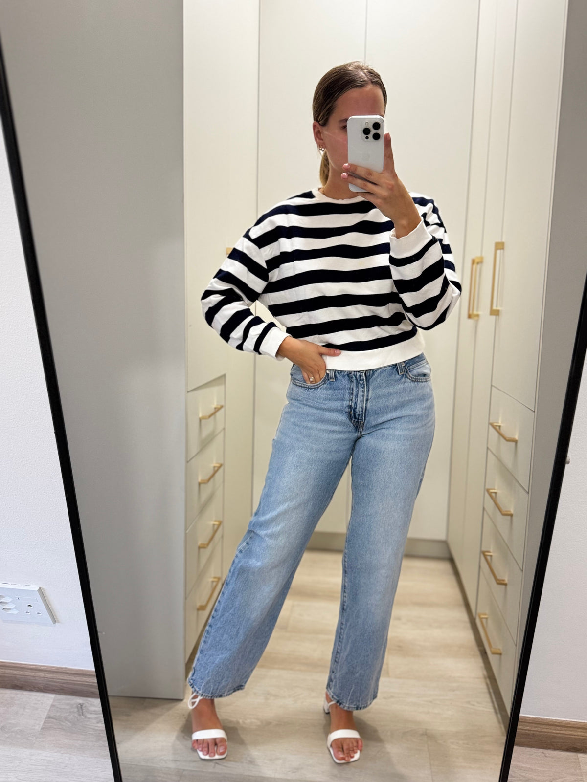 Striped sweatshirt (Y)