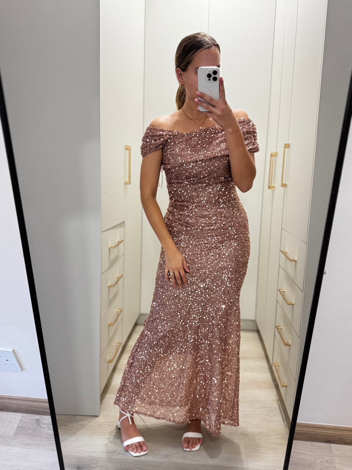 Brand New stunning glitter dress (Y)