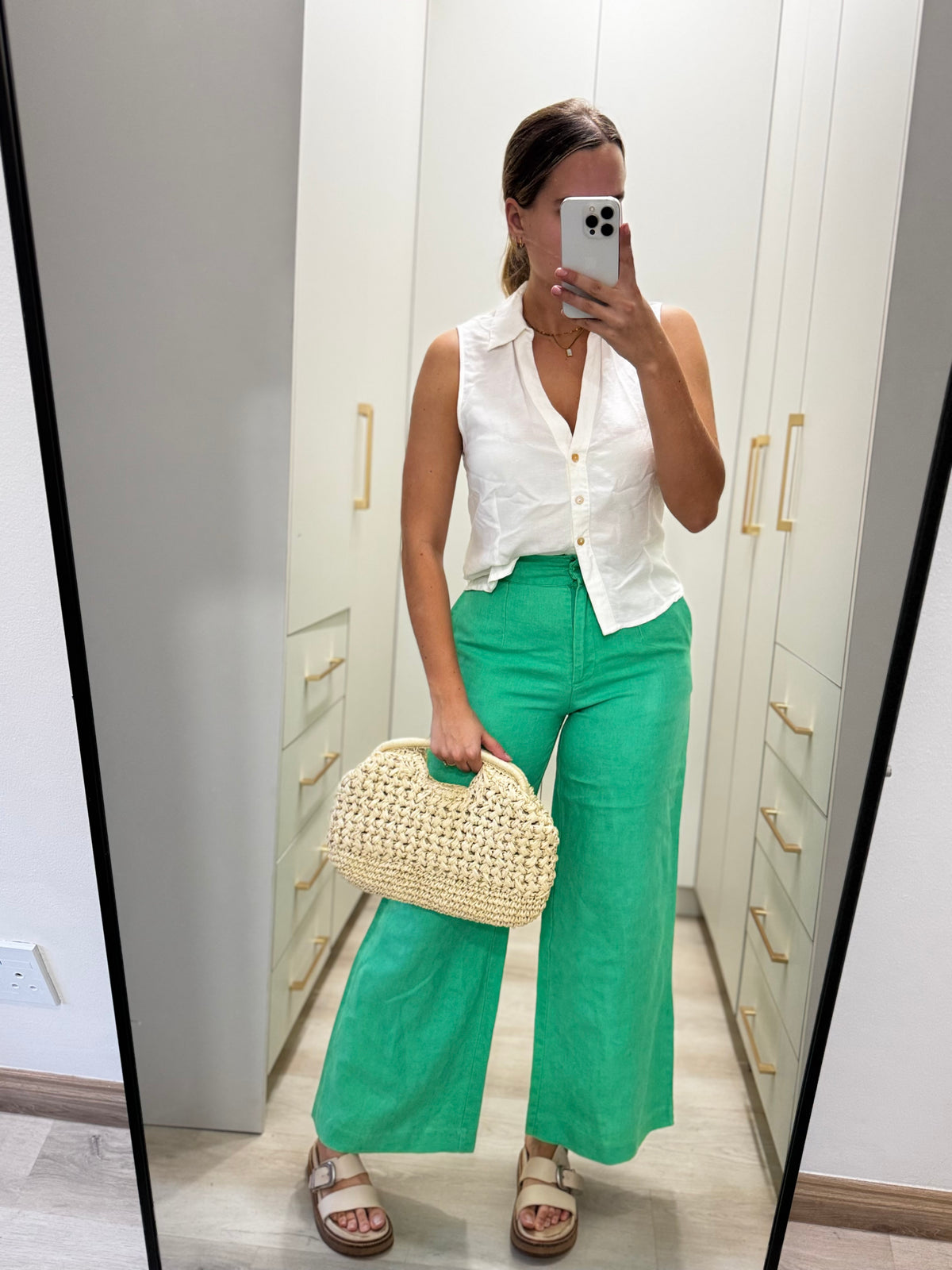 POETRY green pants (Y)