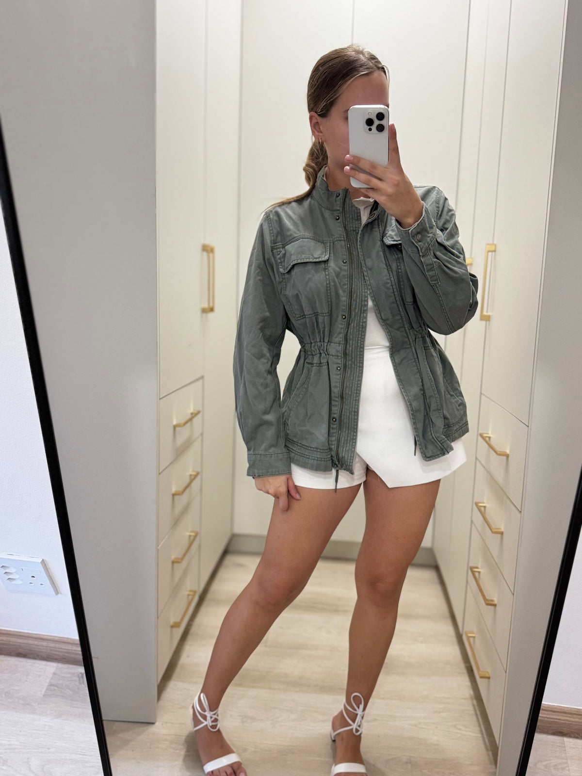 GAP green jacket (Z)