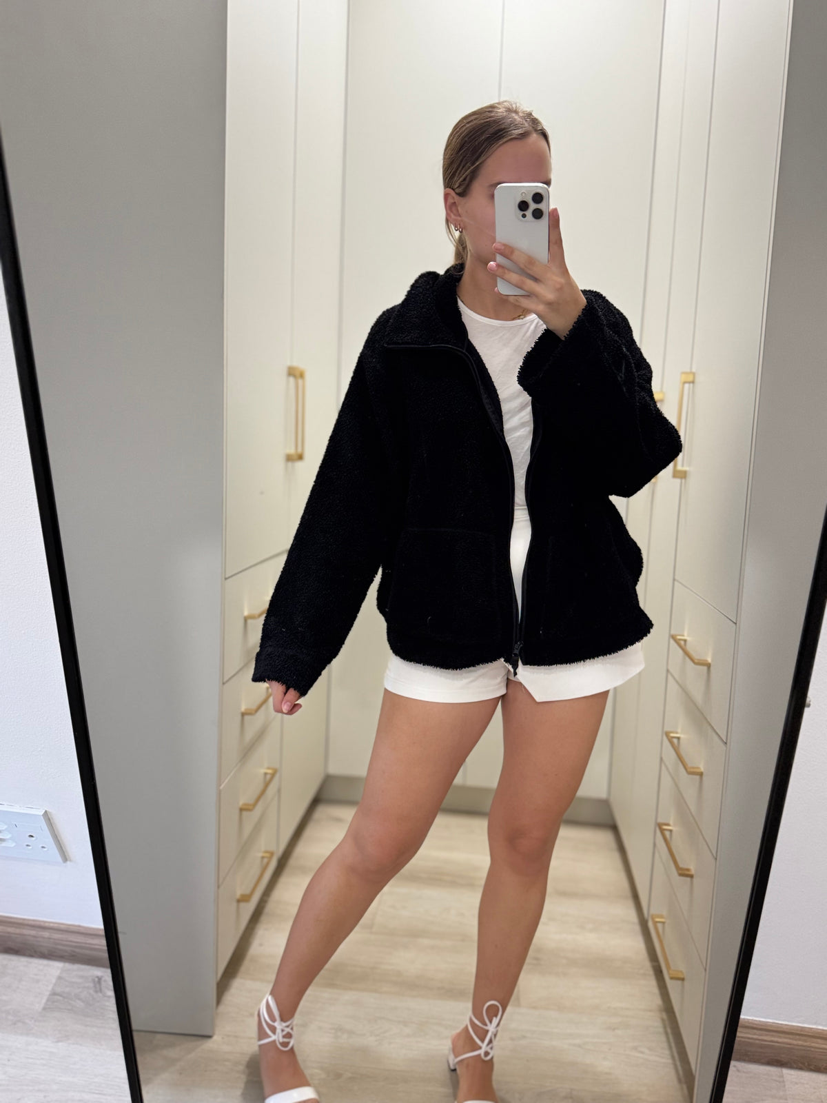 H&M fluffy jacket (Z)