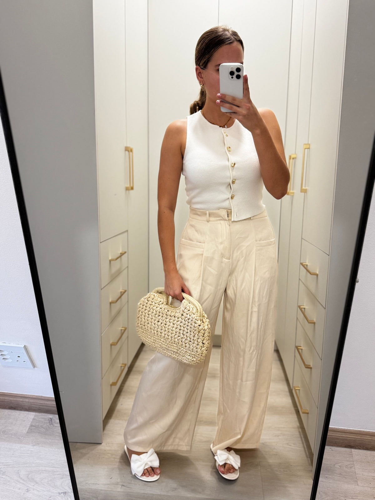 Cream pants (Z)